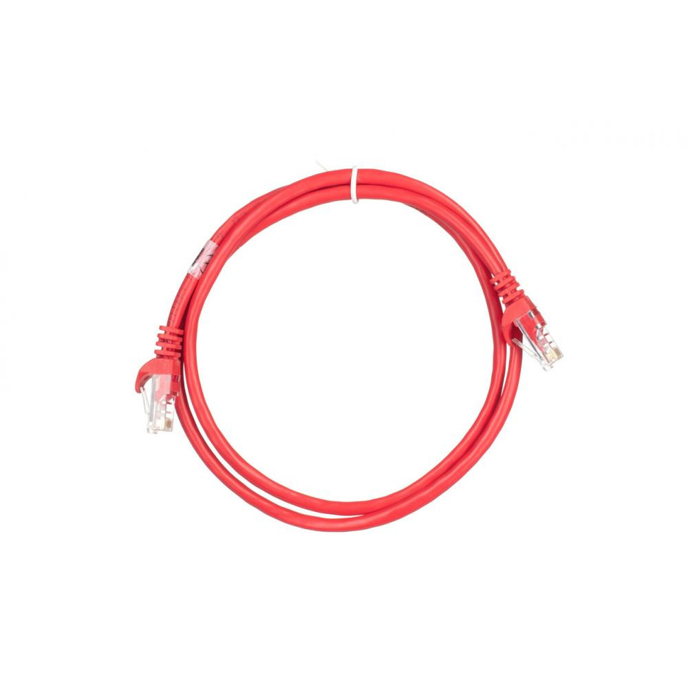 2E UTP Cat 5e 1m Red (2E-PC5ECOP-100RD) - зображення 1