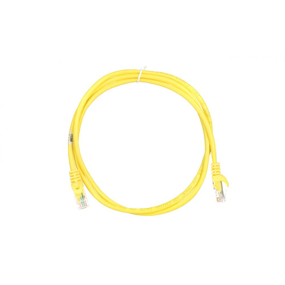 2E UTP Cat 5e 1.2m Yellow (2E-PC5ECOP-120YLW) - зображення 1