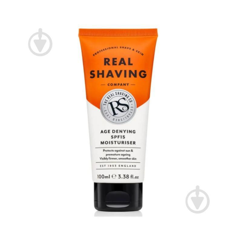 Dirty Works Крем антивіковий денний The Real Shaving Company SPF 15 для чоловіків 100 мл - зображення 1