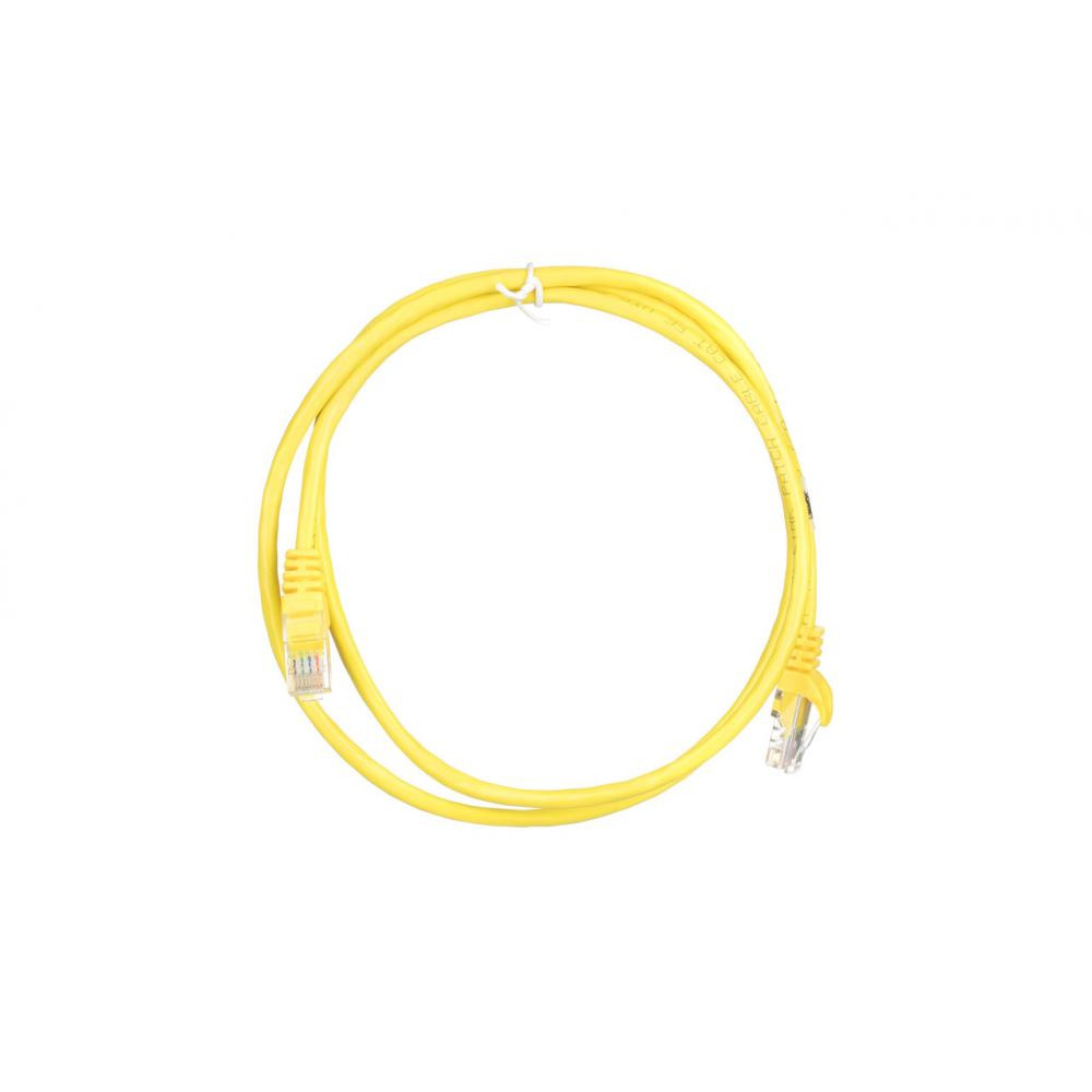 2E UTP Cat 5e 1.2m Yellow (2E-PC5ECA-120YLW) - зображення 1