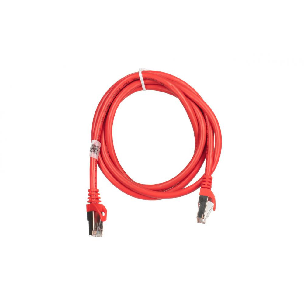 2E S-FTP Cat 6 RJ45 1.5m Red (2E-PC6SFTPCOP-150RD) - зображення 1