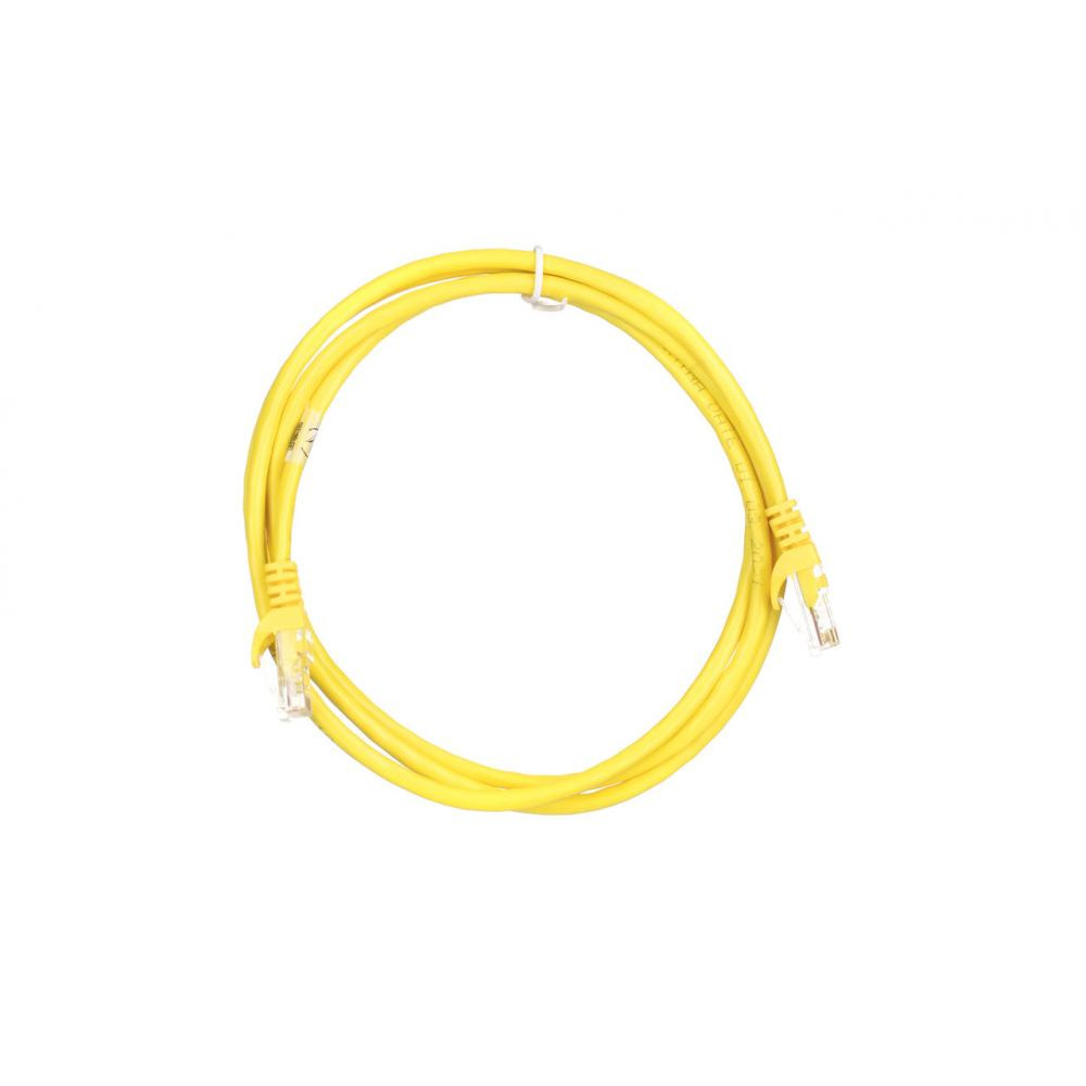 2E UTP Cat 5e 1.5m Yellow (2E-PC5ECA-150YLW) - зображення 1