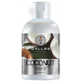   Dallas cosmetics Интенсивно питательный шампунь  Coconut с натуральным кокосовым маслом 1 л (4260637723307)