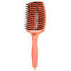 Olivia Garden Щітка для укладання  Finger Brush Combo Coral LE Large, кораловий (ID1692) - зображення 1