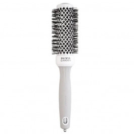   Olivia Garden Термобрашинг  Expert Blowout Shine White&Grey, 35 мм (OGID2004)