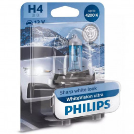   Philips H4 WhiteVision ultra +60% 4200K 12342WVUB1 [1 шт.]