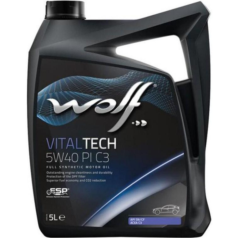 Wolf Oil Vitaltech 5W-40 C3 5л - зображення 1