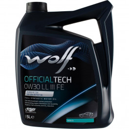   Wolf Oil OFFICIALTECH LL III 0W-30 5л