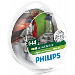   Philips H4 LongLife EcoVision (12342LLECOS2)