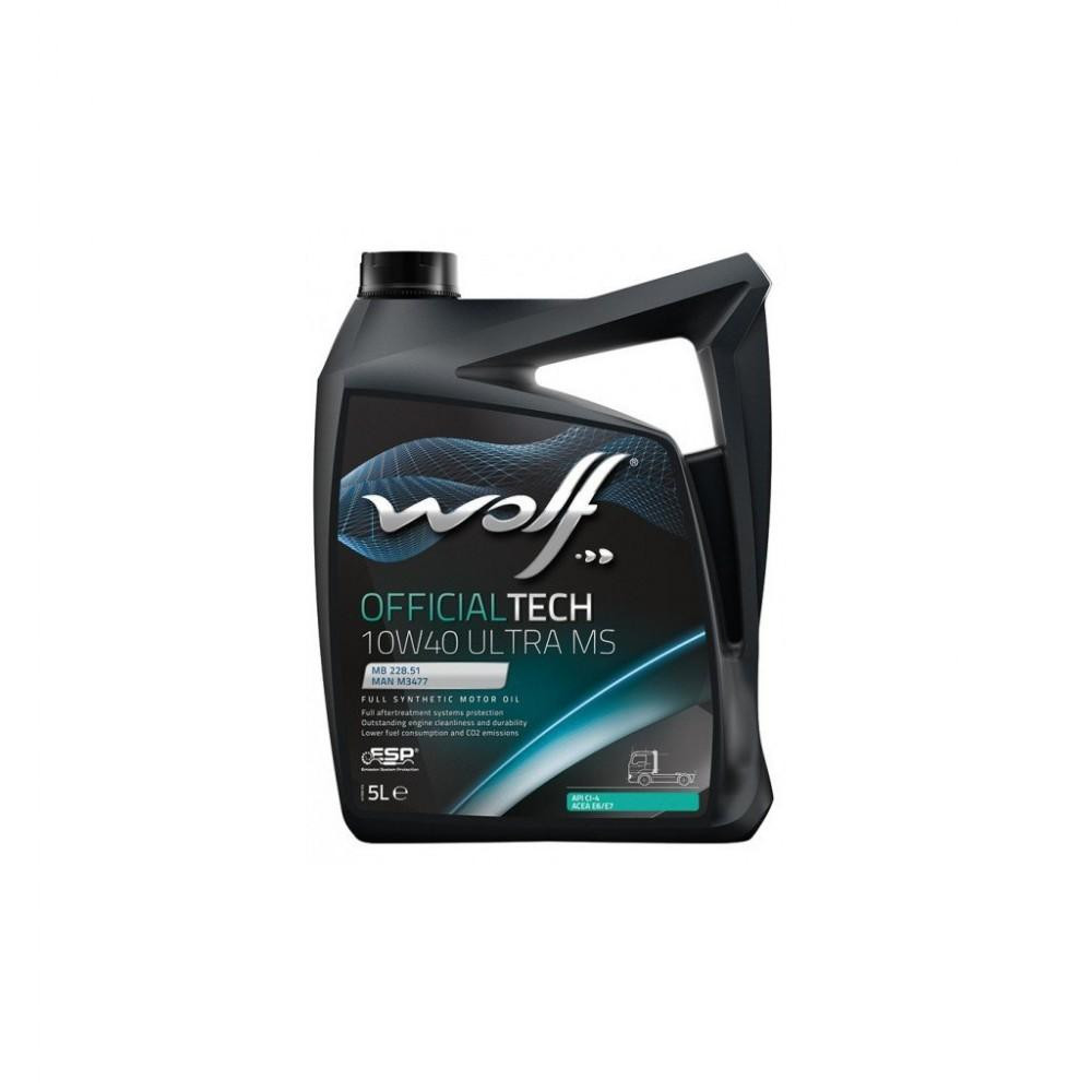 Wolf Oil OFFICIALTECH ULTRA MS 10W-40 5л - зображення 1