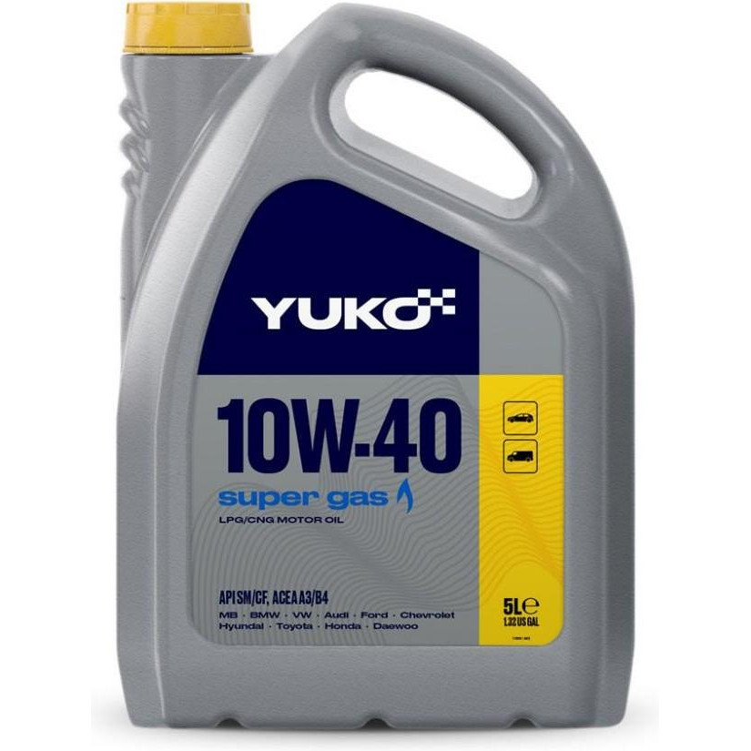 Yuko SUPER GAS 10W-40 5л - зображення 1