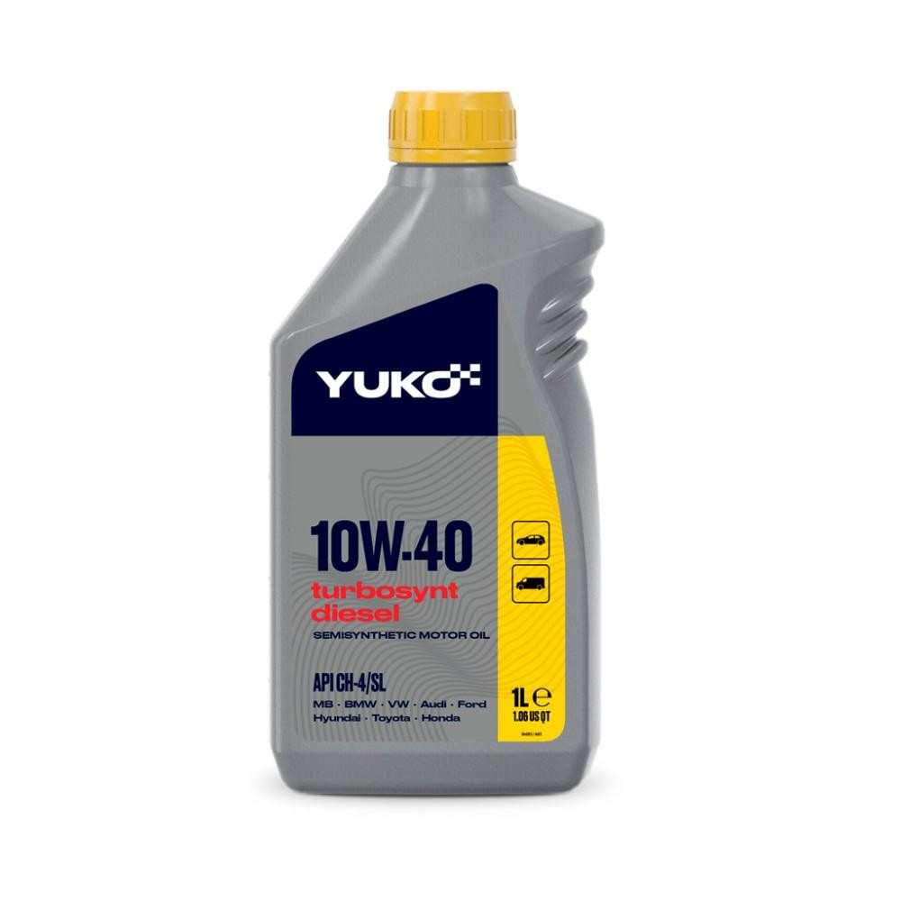 Yuko TURBOSYNT DIESEL 10W-40 1л - зображення 1