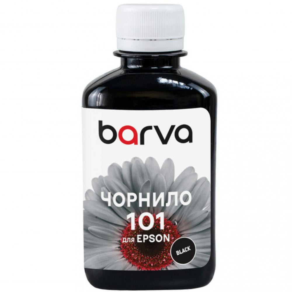 Barva Epson L4150/L4160 101BK Black 180мл Пигмент (E101-603) I-BARE-E-101-180-B-P - зображення 1