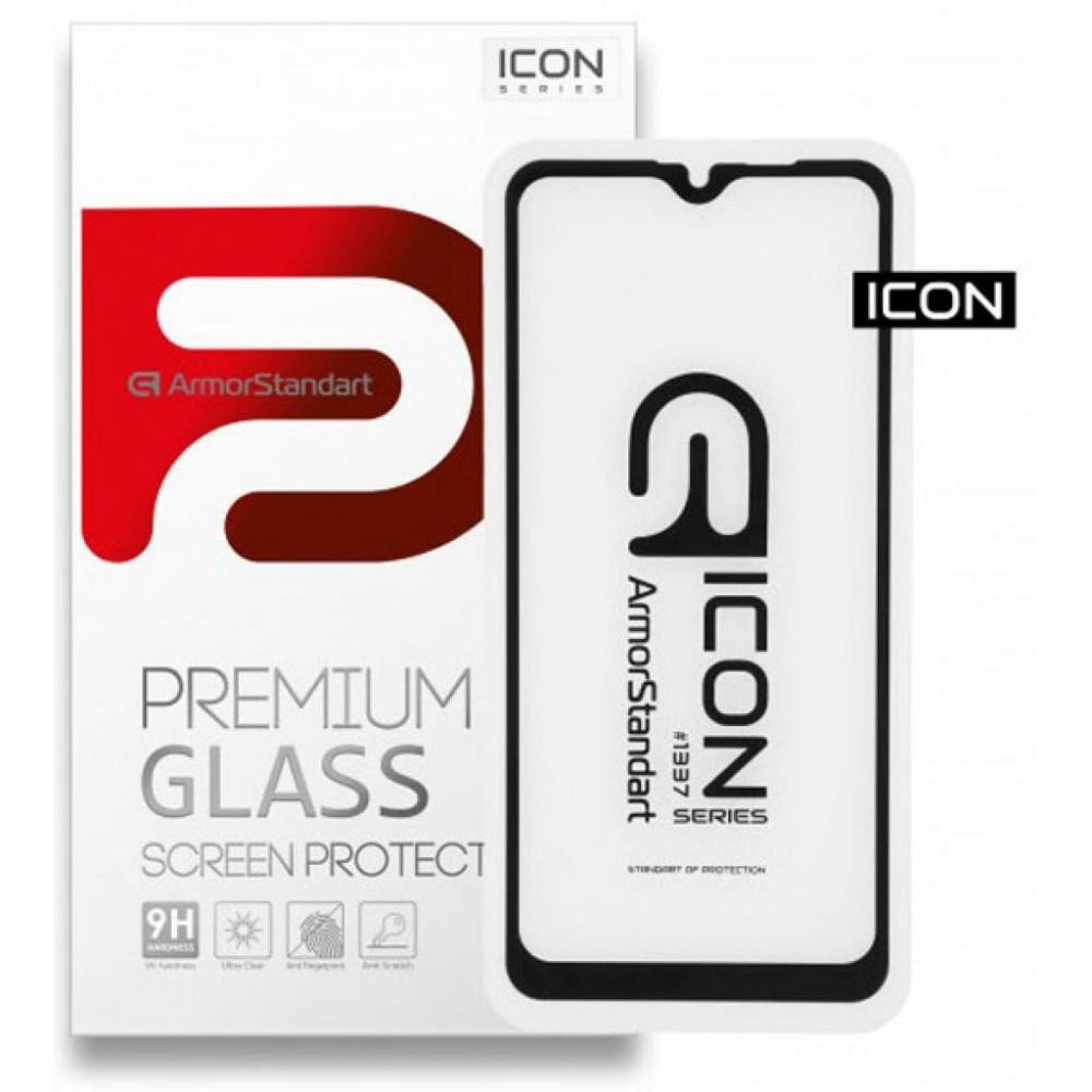 ArmorStandart Защитное стекло Icon для Realme C2 Black (ARM56298) - зображення 1