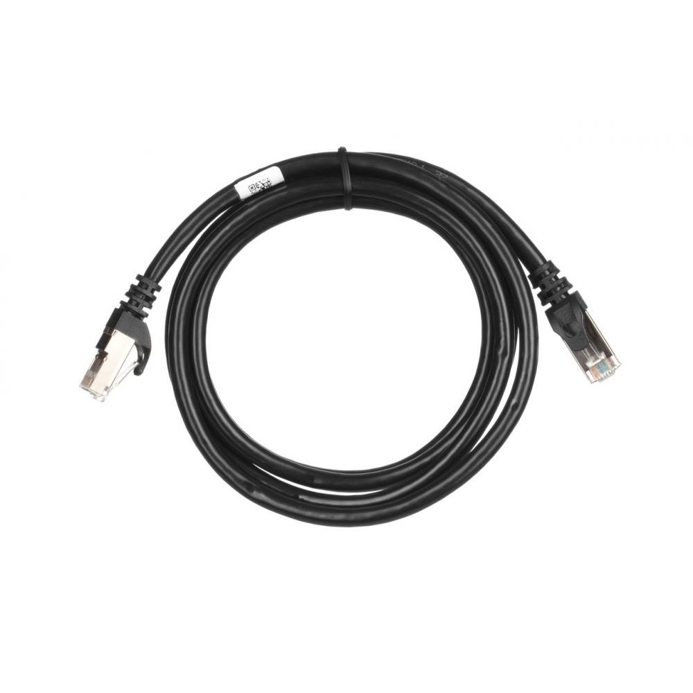 2E S-FTP Cat 6 RJ45 1.5m Black (2E-PC6SFTPCOP-150BK) - зображення 1