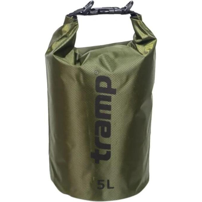 Tramp Гермомешок PVC Diamond Rip-Stop 5L (TRA-110-olive) - зображення 1