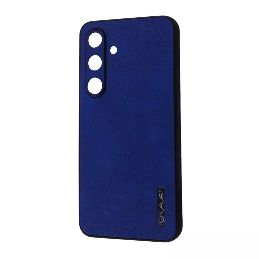 WAVE Leather Case Samsung Galaxy S24 Blue - зображення 1