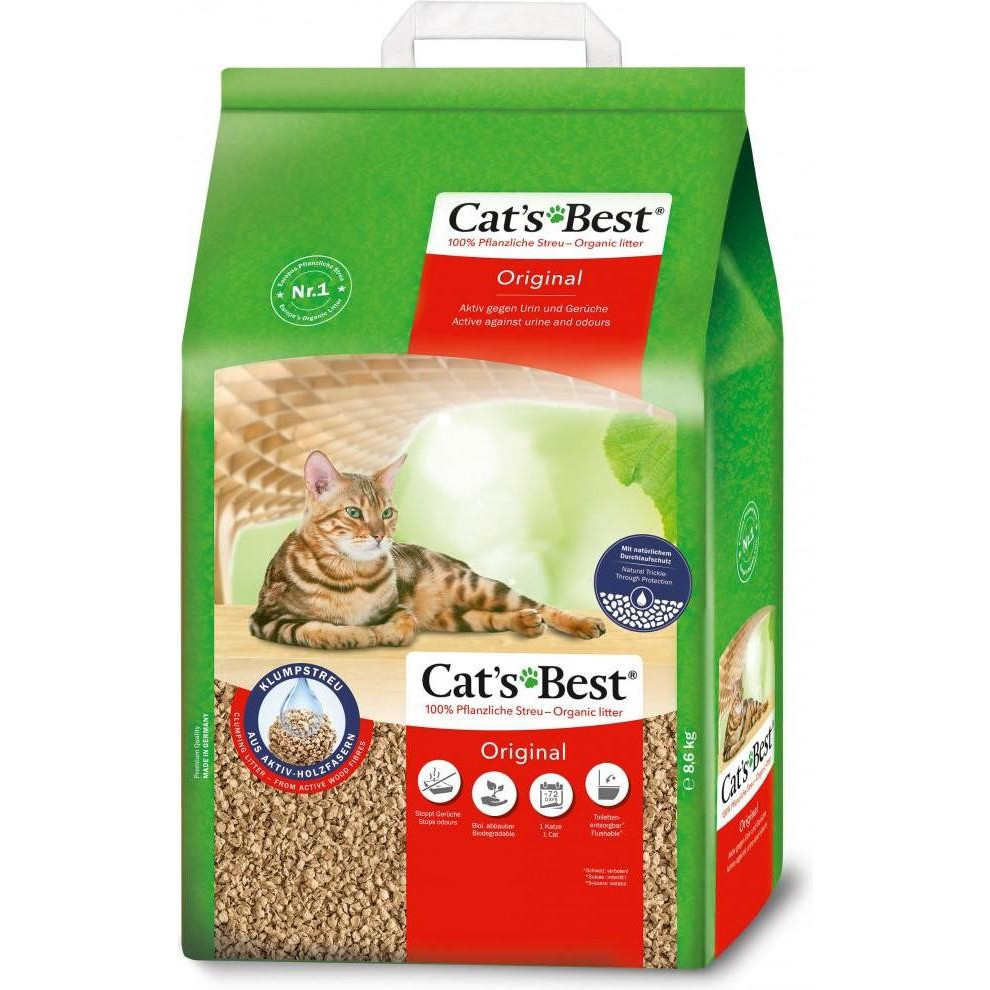 Cat's Best Original 8.6 кг / 20 л JRS318669 - зображення 1