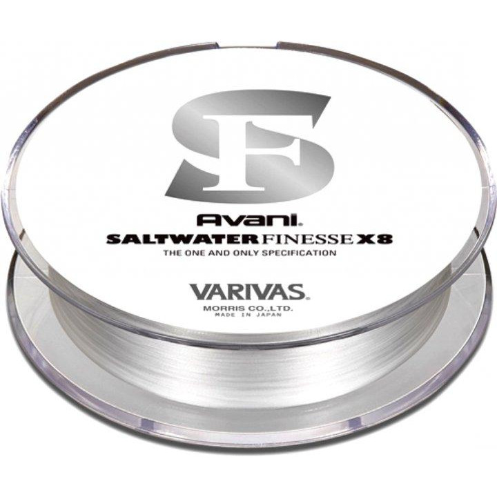 Varivas Avani Saltwater Finesse PE X8 #0.2 / 0.074m 150m 2.54kg - зображення 1