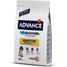   Advance Medium-Maxi Sensitive Salmon & rice 3 кг (8410650150710)