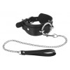 Fetish Tentation Choker Ring and Leash, чёрный (3479222013728) - зображення 1