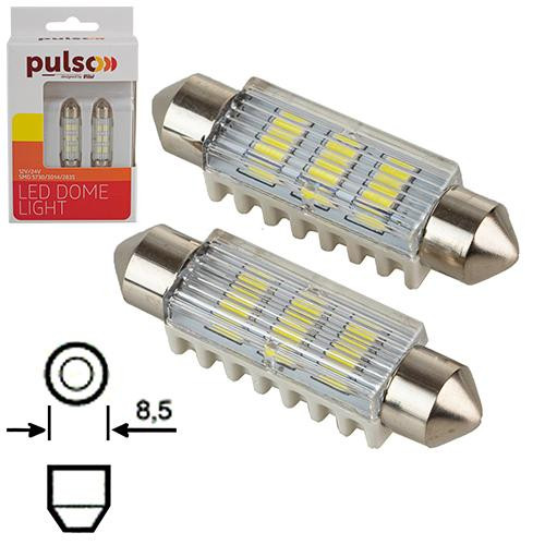 Pulso T11x41mm 6SMD-5730 9-18v LP-64041 - зображення 1