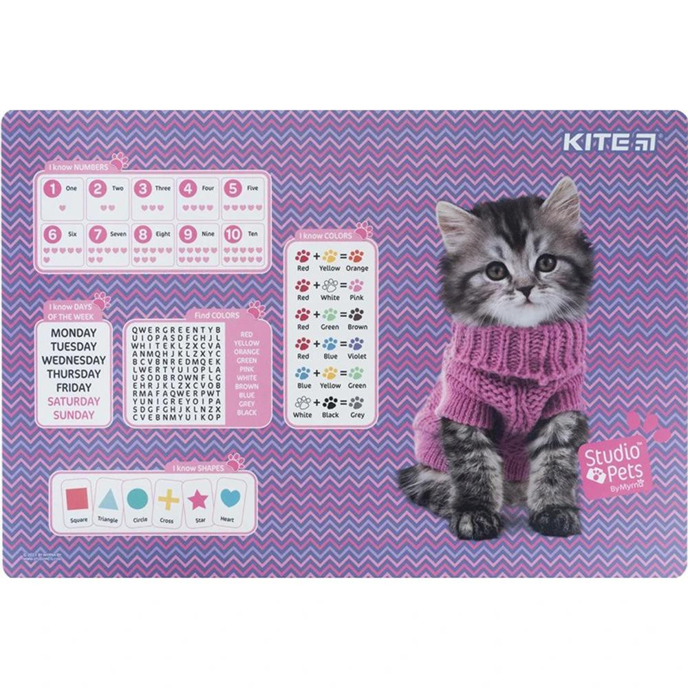 Kite Підкладка настільна  Studio Pets 42,5 x 29 см (SP23-207) - зображення 1