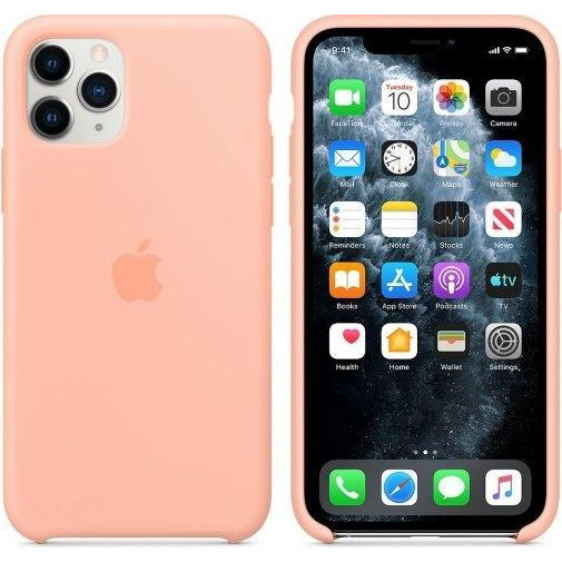 Apple iPhone 11 Pro Silicone Case - Grapefruit (MY1E2) - зображення 1