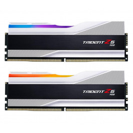   G.Skill 32 GB (2x16GB) DDR5 5600 MHz Trident Z5 RGB Silver (F5-5600J4040C16GX2-TZ5RS)