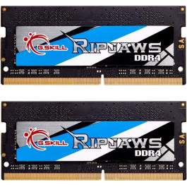   G.Skill 64 GB (2x32GB) SO-DIMM DDR4 3200 MHz Ripjaws (F4-3200C22D-64GRS)