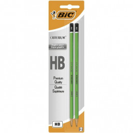   BIC Олівець графітний  КРІТЕРІУМ HB, 2 шт в блістері (bc861133)