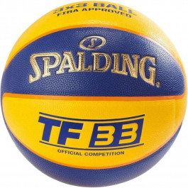   Spalding TF-33 Size 6 Yellow/Blue (84352Z)