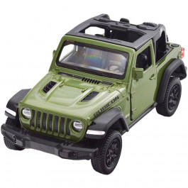   TechnoDrive Jeep Wrangler Rubicon 2021 зелений 1:32 (250339U)