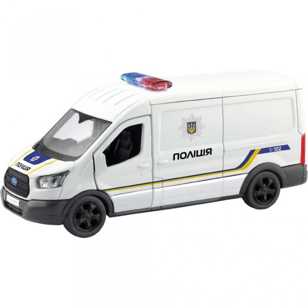 TechnoDrive Ford Transit Van Поліція 1:32 (250343U) - зображення 1