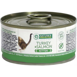   Nature's Protection Kitten Turkey & Salmon 100 г KIK24524