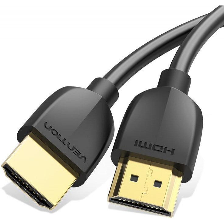 Vention Slim HDMI to HDMI 1.5m Black (AAIBG) - зображення 1