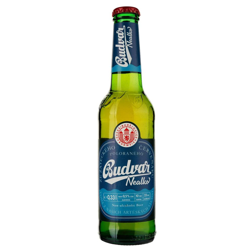 Budweiser Пиво безалкогольне  Budvar світле, 0.5%, 0.33 л (8594403703726) - зображення 1