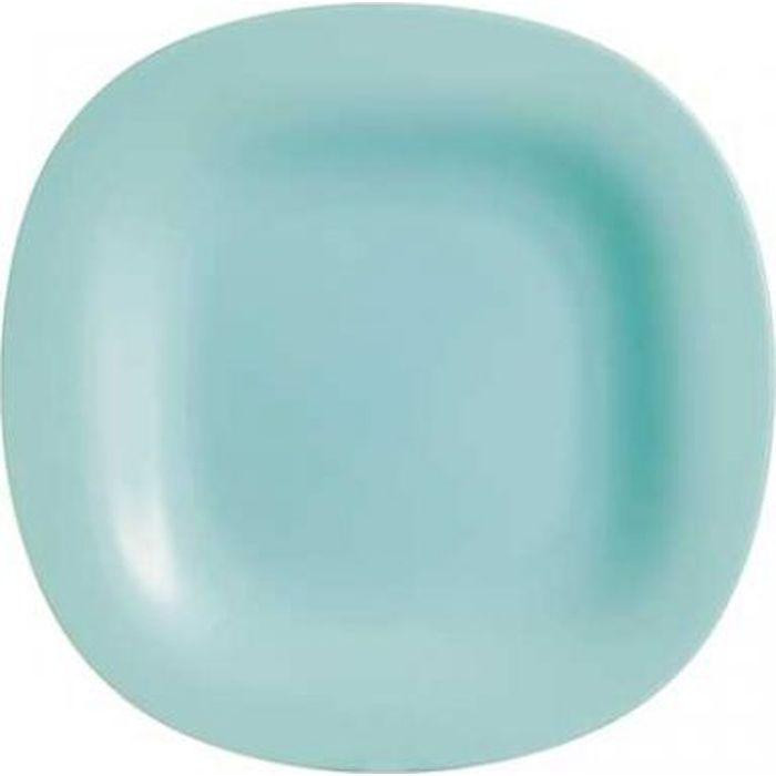 Luminarc Тарелка десертная Carine Light Turquoise квадратная 19 см (P4246) - зображення 1