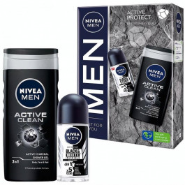   Nivea Набір чоловічий  Men Активний захист 2023 (9005800372990)