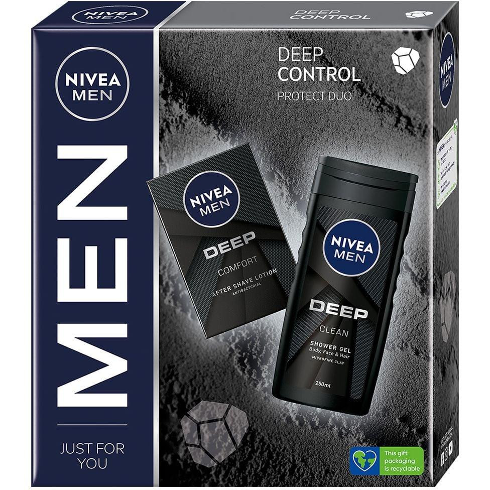 Nivea Набір чоловічий  Men Deep Control 2023 (9005800372273) - зображення 1