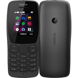   Nokia 110 Dual Sim 2019 Black (16NKLB01A07)