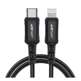   Acefast C4-01 USB Type-C to Lightning Charging Data Cable 1.8m Black (AFC4-01B)