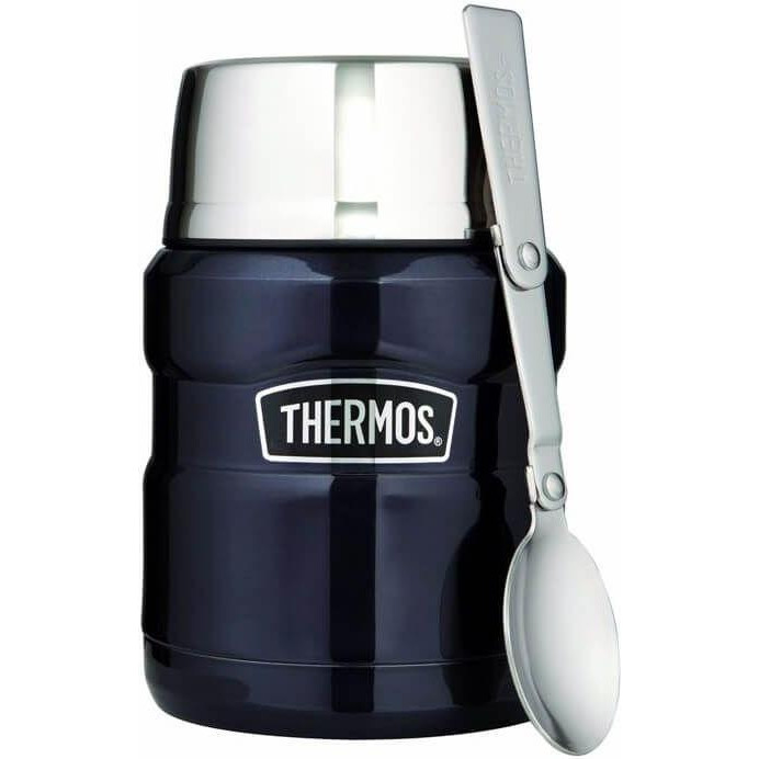 Thermos Stainless King Food Flask 0,47 л Midnight Blue173020 - зображення 1