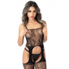  Комбинезон Daring Floral Suspender Bodystocking (D75250) - зображення 5