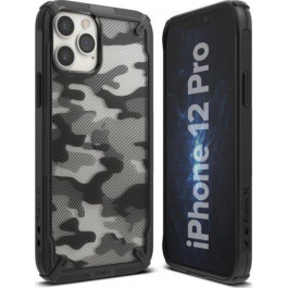   Ringke Fusion X iPhone 12/12 Pro Camo Black (RCA4790)