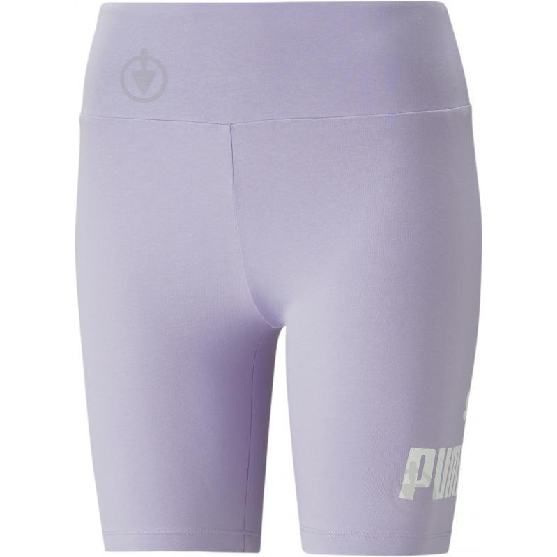 PUMA Фіолетові жіночі шорти  ESS 7" Logo Short Leggings 848347/70 - зображення 1