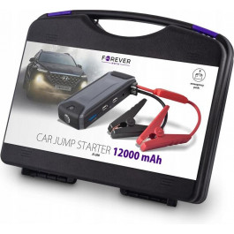   Forever Jump Starter JS-200 12000mAh, Black, (GSM045935)