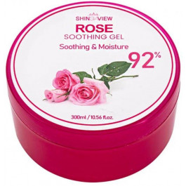   Shinsiaview Зволожуючий гель для шкіри з трояндою  Rose Soothing Gel 92% 300 мл (8809674180245)