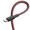 Hoco X69 Jaeger USB Type-C 1m Black/Red - зображення 1