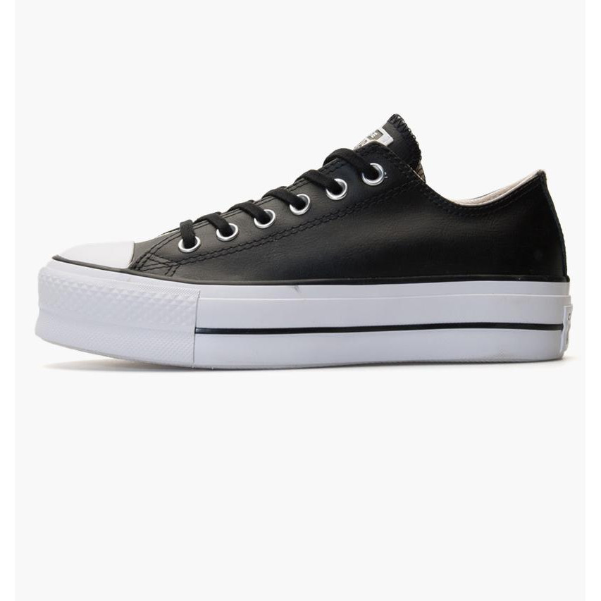 Converse Кеди  Chuck Taylor All Star Platform Leather Black 561681C 39.5 - зображення 1